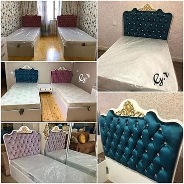 embawood tek yataq: Birnəfərlik, Bazalı, Pulsuz matras, Siyirməsiz, Rusiya, Mat laminat — 1