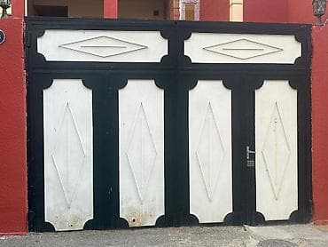 Yeni Dəmir Həyət darvazası, Avtomatik, Qapı ilə, rəng - Qara, Pulsuz quraşdırma lalafo.az -da Yeni Dəmir Həyət darvazası, Avtomatik, Qapı ilə, rəng - Qara, Pulsuz quraşdırma