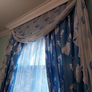 İşlənmiş, Tül, rəng - Mavi, Ünvandan götürmə lalafo.az -da İşlənmiş, Tül, rəng - Mavi, Ünvandan götürmə