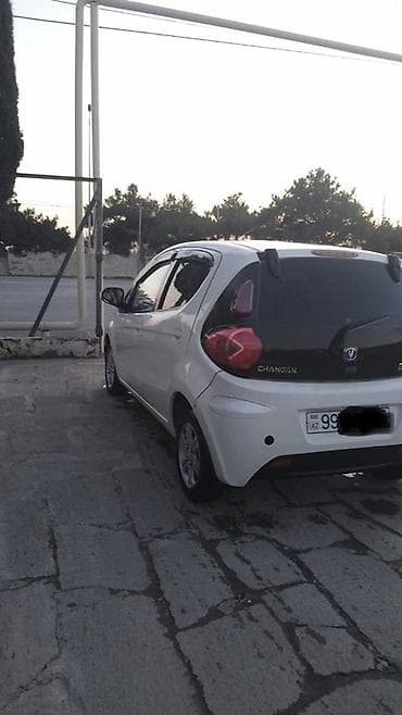yamaha mator: Changan Benni, ağ rəng, 5 qapılı hetçbek. Salam Maşin yaxsi — 2