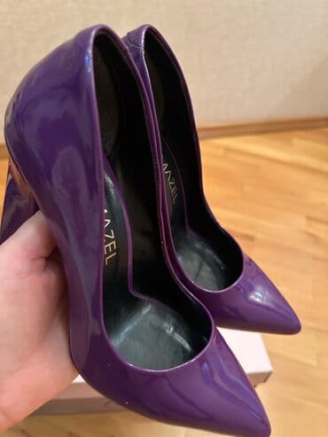 женские толстовки на молниями: Туфли, Размер: 37, цвет - Фиолетовый, Новый — 2