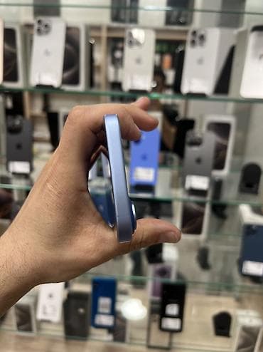 iphone air 17: IPhone 17, 256 GB, Blue Titanium, Zəmanət, Simsiz şarj, Face ID — 6