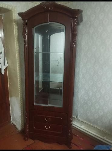 Şüşəli dolab vitrini