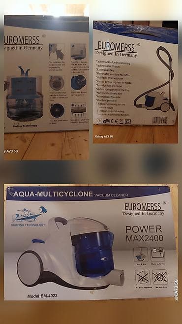 Euromerss Aqua-Multicyclone tozsoran – Almaniyada dizayn edilib, güc