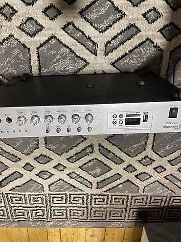 ses guclendırıcı: Minsound MP-100 – Public Address (PA) Gücləndirici Xüsusiyyətlər: - — 1