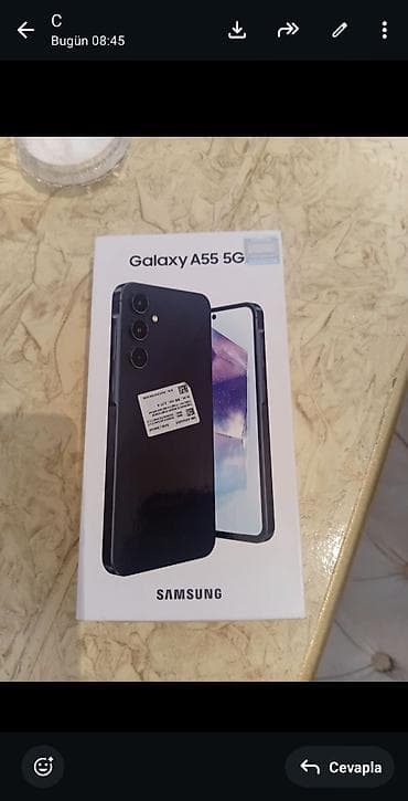 Samsung Galaxy A55, 256 GB, rəng - Qara, İki sim kartlı
