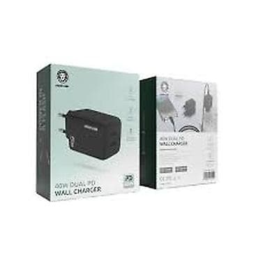 Kateqoriya: Adapterlər Brend: Green Lion Model: 40W Dual GaN Charger — 1