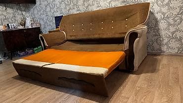 Di̇van-kravat, 2 kreslo, Divan, Açılan — 6