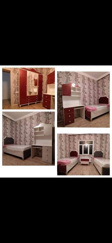 kubik gəncə: Oğlan və qız üçün, Yeni, Təknəfərlik çarpayı, Dolab, Tumba — 3