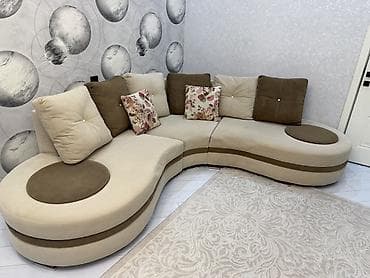 mingecevir divan: Künc divan, İşlənmiş, Açılmayan, Bazasız, Parça — 1