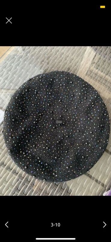 baş örtükləri: 5-10 azn Qadınlar üçün şapka dəsti - Model 1: Açıq boz rəngli, yumşaq — 3