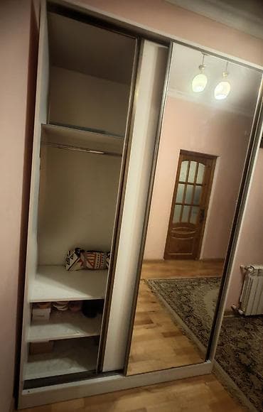шкаф купе стенка: Güzgülü sürgülü qarderob şkaf 1,40*2.20*55 sm ölçüdə. - İki qapılı — 2