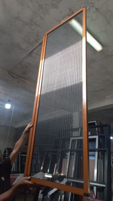 plastik pencərə: Ağcaqanad torları . Si̇yi̇rməli̇/qarmoşka. 75 man papiçnan olanlar — 8