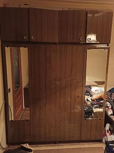 Bağ, çöl mebeli: İşlənmiş, Açılan, 2 qapılı Düz dolab, Şifonyer — 1