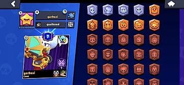 Digər oyun dəstləri: Brawl Stars oyunu üçün oyun hesabı - Kupa sayı: 19,623 - Çempionlar — 3
