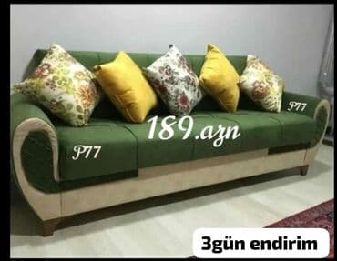 Di̇van-kravat, Açılan, Bazalı, Parça, Çatdırılma yoxdur