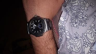 sensor saat: Patek Philippe Nautilus üslubunda mexaniki qol saatı - Korpus və — 1