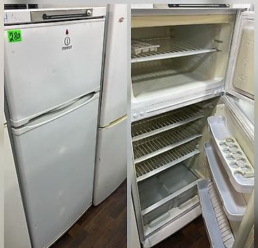 2 qapılı Indesit Soyuducu Satılır, rəng - Ağ