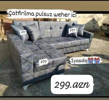 metbex künc divanları: Künc divan, Yeni, Açılan, Bazalı, Parça, Şəhərdaxili pulsuz çatdırılma — 3