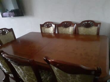 islenmis darvaza: Stol,8 stul desti 380m Təcili satılır Heç bir poblemi yoxdur təcili — 3