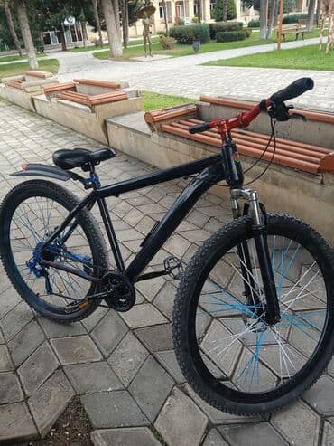 BARTER VAR Dağ velosipedi – 29” təkərli, geniş protektorlu şinlər -