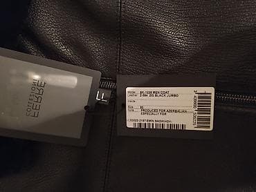 palto kişi: Palto, rəng - Qara — 4