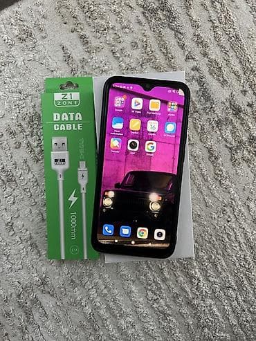 Kompüter, noutbuk və planşetlər: Redmi Note 8, 64 GB, rəng - Göy, Barmaq izi — 2