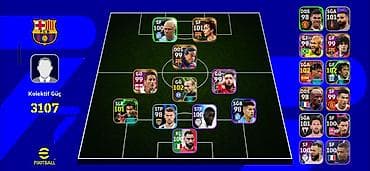 EFootball hesabı/squad satışı – yüksək reytinqli komanda və zəngin — 1