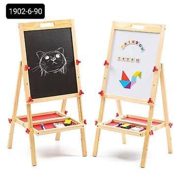 Lövhə 1902-6 iki üzlü və maqnitli. Təbaşir və markerlə yazılır. h=90