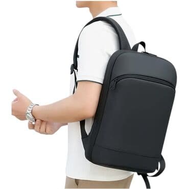 Yeni Yeni Notbook çantası (Bel çantası) Rəng- qara Genişlənə bilir