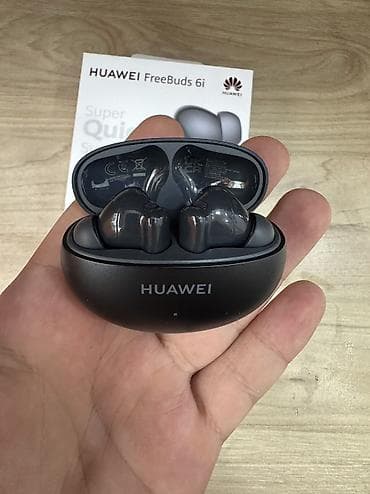 Микрофоны: Новый Беспроводные (Bluetooth) Наушники, Huawei, цвет - Черный — 3