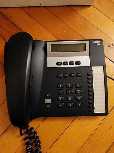 Stasionar telefonlar: Stasionar telefon Gigaset, Simli, İşlənmiş — 3