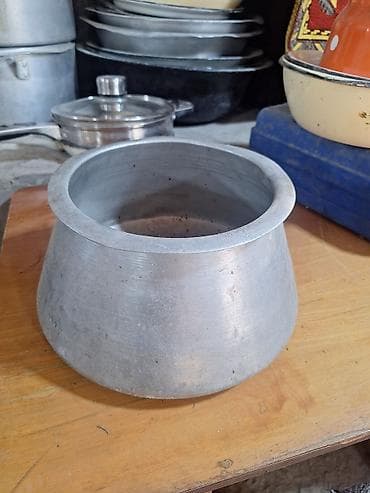 koko pit: Qazan, rəng - Gümüşü, Alüminium, 5-dən çox l, 30 sm, Lacor, Azərbaycan — 2