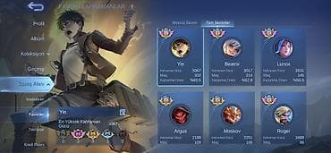 Спорт и хобби: Mobile Legends: Bang Bang hesabı – geniş nadir kostum və yüksək güc — 4