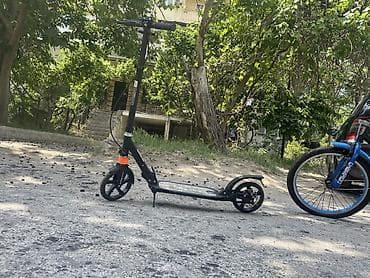 Şəhər üçün yüngül və rahat kick skuter - Material: möhkəm alüminium