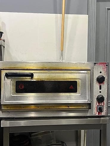 Profesional elektrik pizza sobası - Material: paslanmayan polad