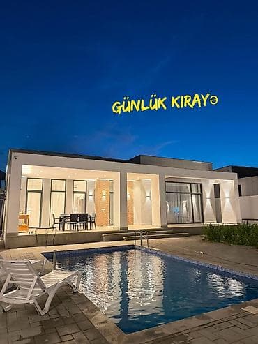 kiraye boş ev: Xaçmazda günlük kirayə dənizkənarı müstəqil villa - Həyətdə 4x8 — 2