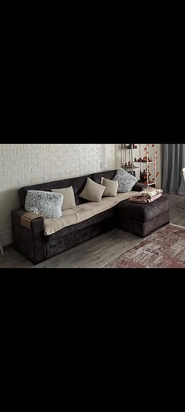 Künc divan, İşlənmiş, Açılan, Bazasız, Vеlur parça, Çatdırılma yoxdur