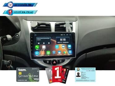 android приставка: Hyundai accent-solaris 10-16 android monitor 🚙🚒 ünvana və bölgələrə — 2