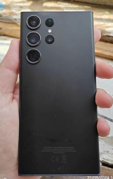 s21 ikinci el: Samsung Galaxy S23 Ultra, 256 GB, rəng - Qara, Sensor, Face ID, Barmaq izi — 2