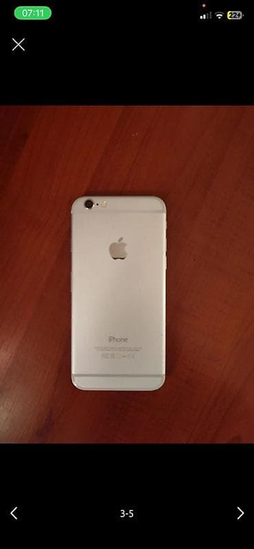 not 9 ekran: IPhone 6, Gümüşü — 1