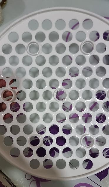 kursda reception: Düşbərə forma plastik süzgəc/qrill – mətbəx və ya vanna üçün — 2