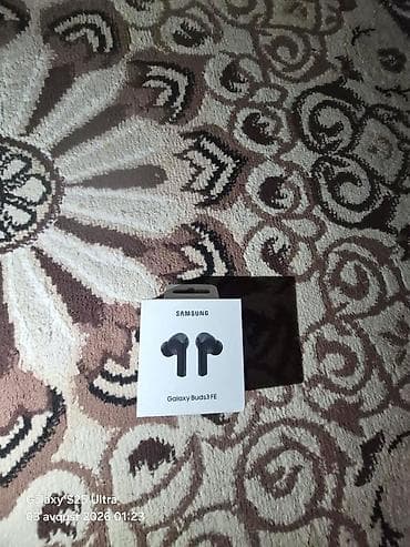 telefon ucun qulaqciqlar: Samsung Galaxy Buds3 FE – simsiz qulaqcıq - Rəng: qara - Dizayn — 1