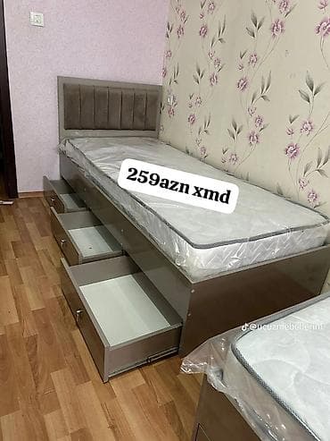 maneki neko online: Yeni, Təknəfərlik çarpayı, Bazasız, Matras ilə, Siyirməli — 1