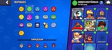 profil şəkilləri: Brawl Stars hesabı – yüksək səviyyəli, geniş kolleksiya - Kupa yolu — 8