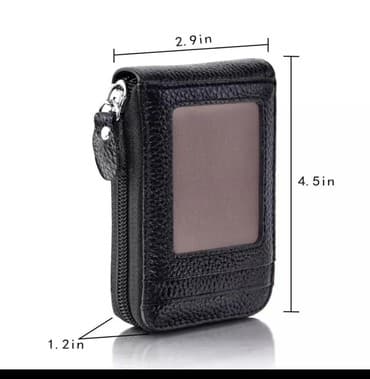 tap az saatlar: Salamlar Kişi və qadın üçün kredit kartı və pul qabı dəri maldi Çin — 2