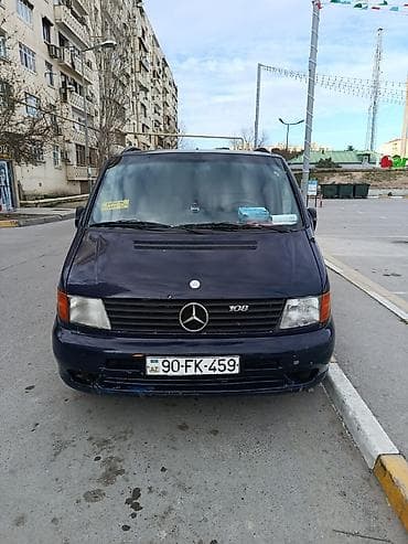 ford transit 5 1 satilir: Mercedes-Benz Vito 108 (W638) mikroavtobus - Kuzov: tünd mavi — 1