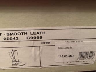 женские зимние замшевые ботфорты: Məhsul: Geox uzun çəkmə (model: Geox J24C4T) - Rəng: qara - Material — 2