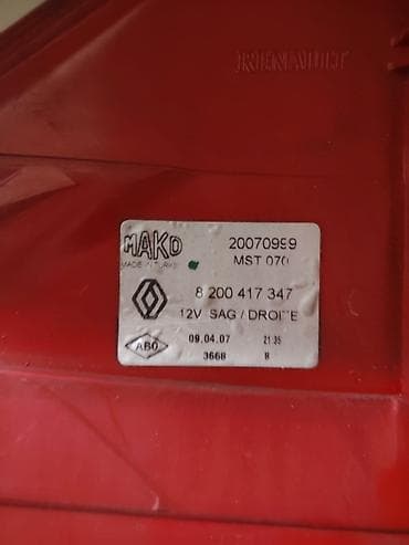 09 lada: Qalloqen, Renault 2005 il, Orijinal, Türkiyə, İşlənmiş — 4