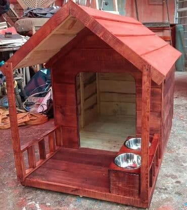 pişik yuvaları: Müxtəlif dizaynlarda mövcud olan bu taxta it evləri ev heyvanlarınız — 7